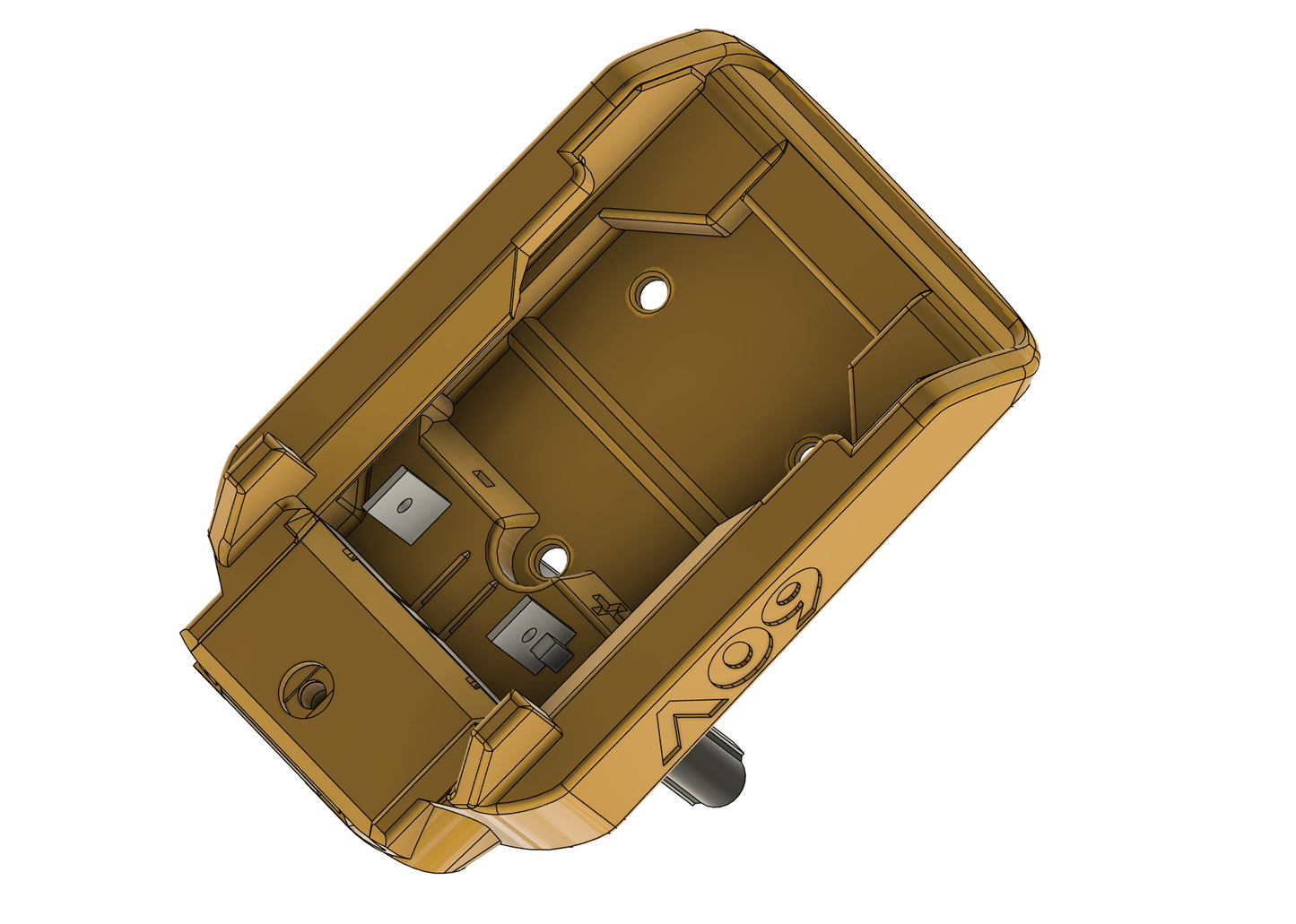 D60TN Industrial Right Angle adapter for Dewalt 60V MAX battery