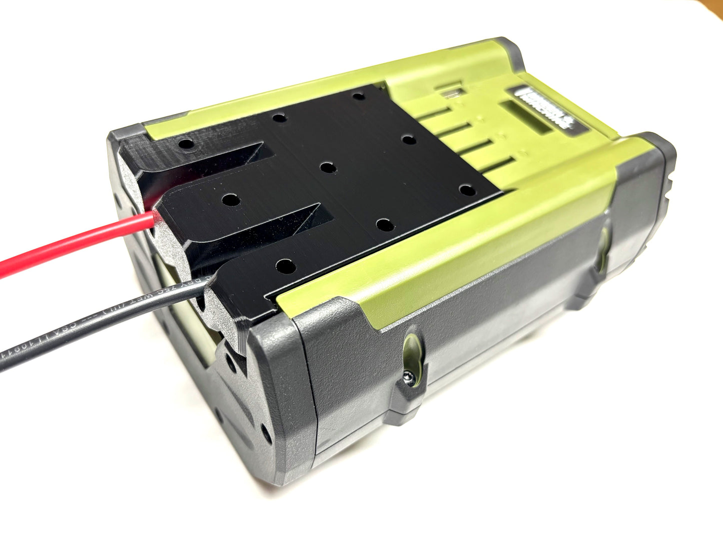 adapter for Green Machine 62V battery