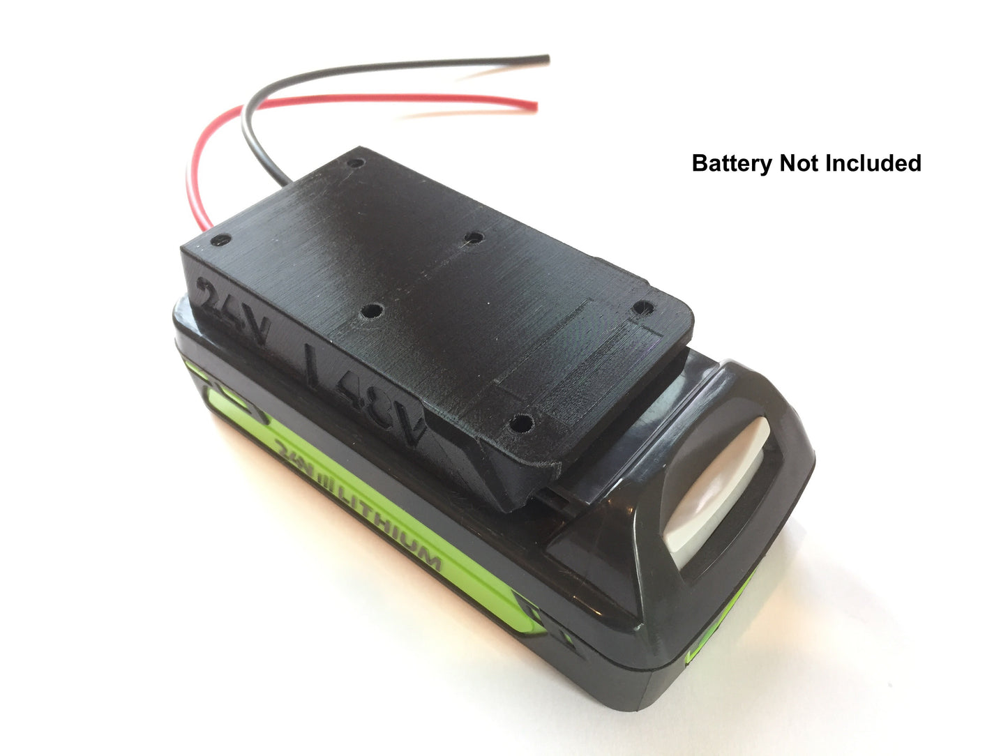 XT adapter for Greenworks 24V or strikemaster or creabest battery