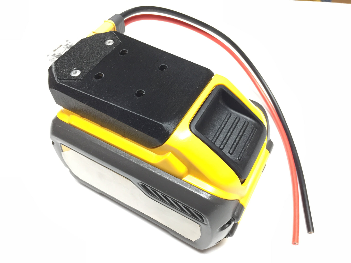 XT60 adapter with integrated fuse adapter for Dewalt 60V MAX battery