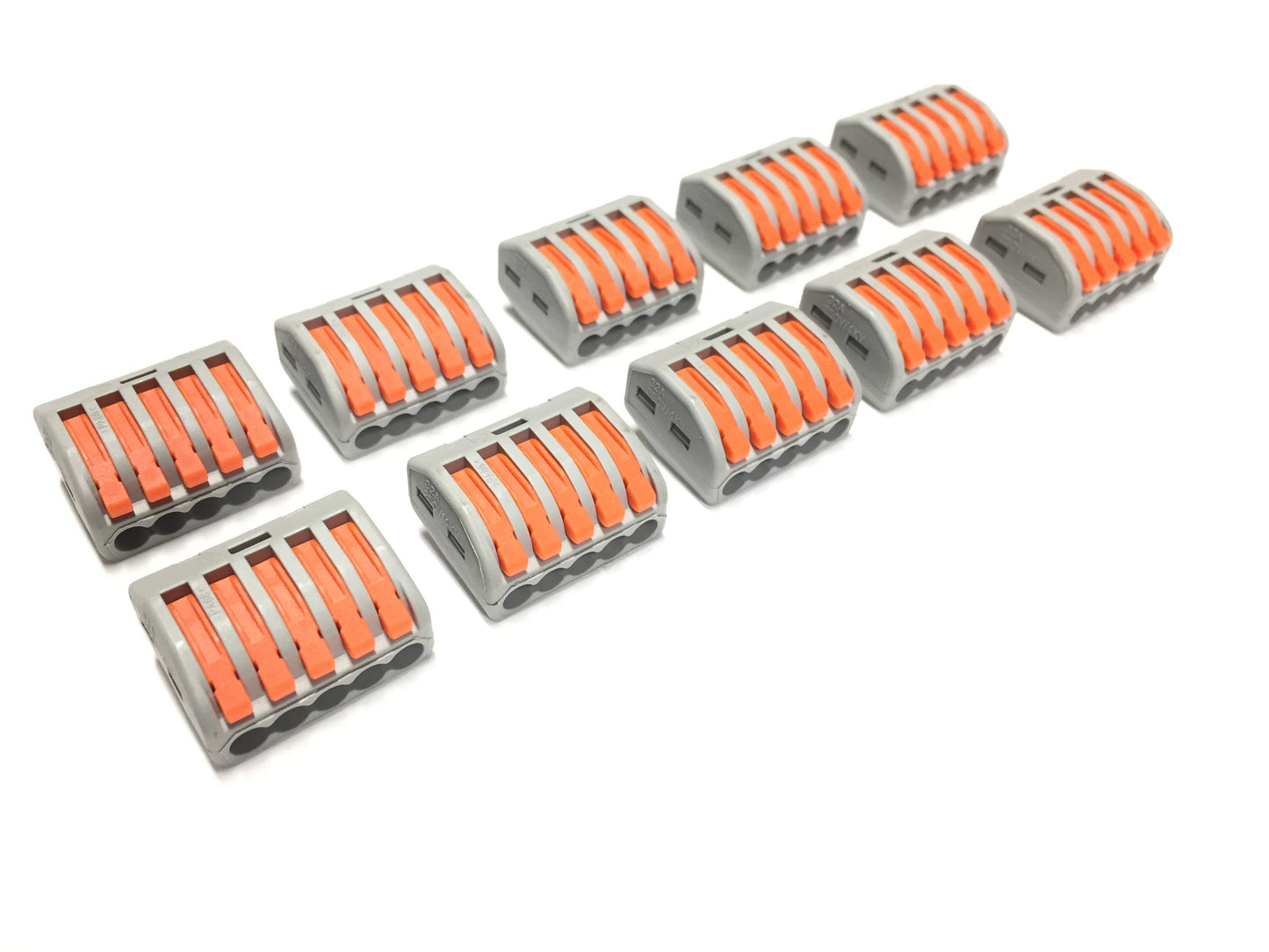 W7 10 pieces wire connectors 5 wire joining adapter add-on