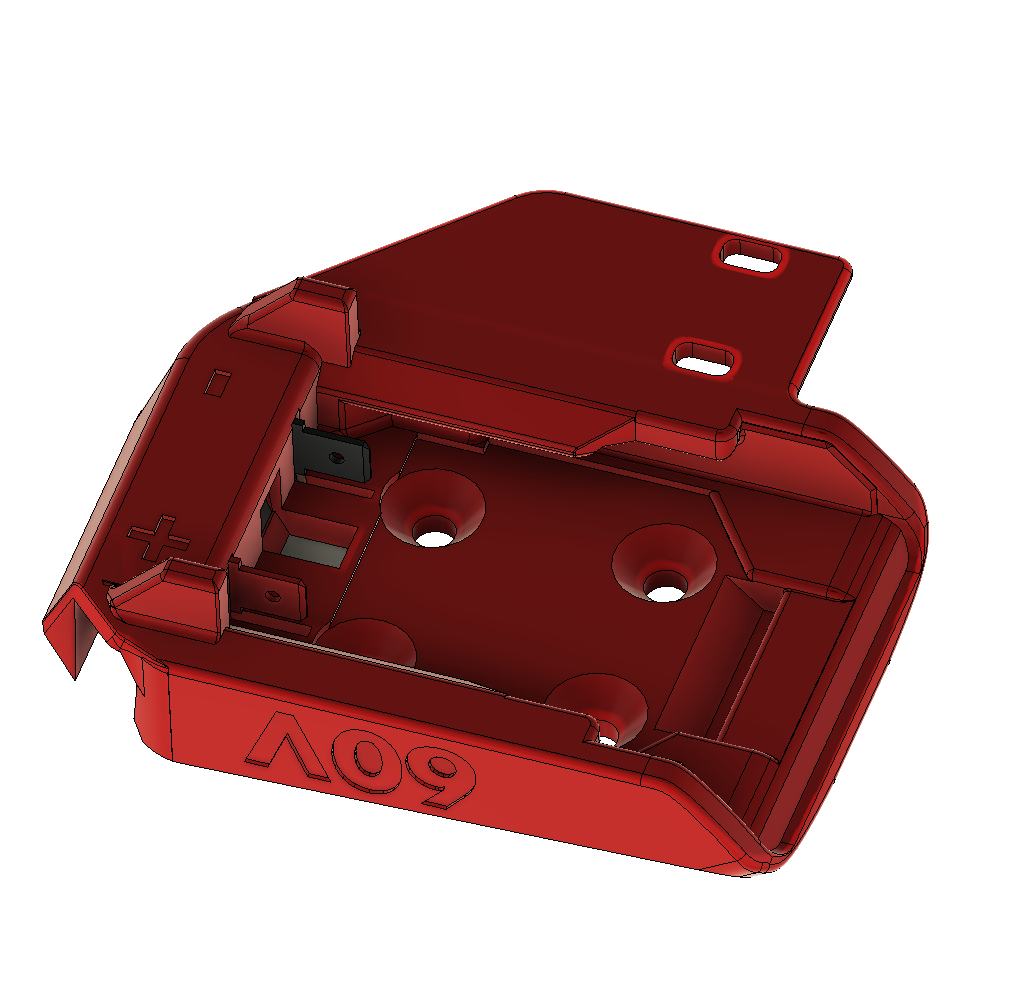 Custom Industrial XT60 adapter for Dewalt 60V MAX battery