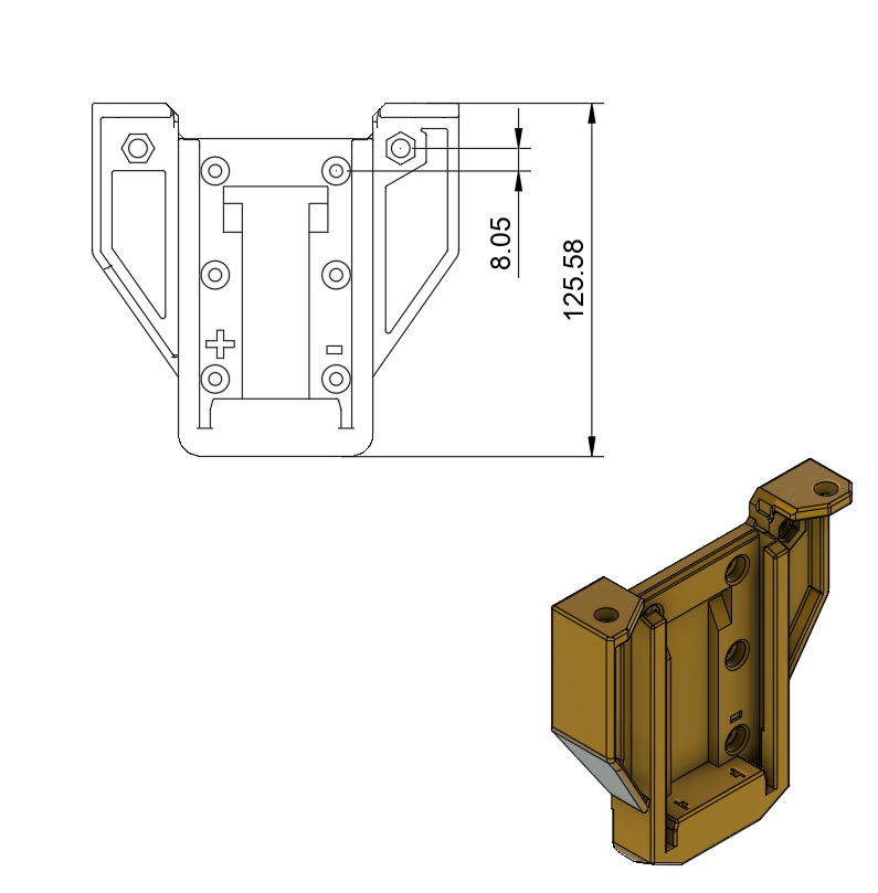 Silvey H40E adapter for Hart 40V battery