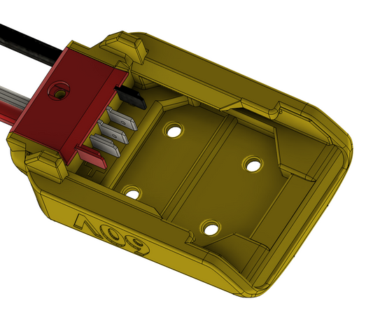 D60K Industrial adapter for Dewalt 60V Max battery