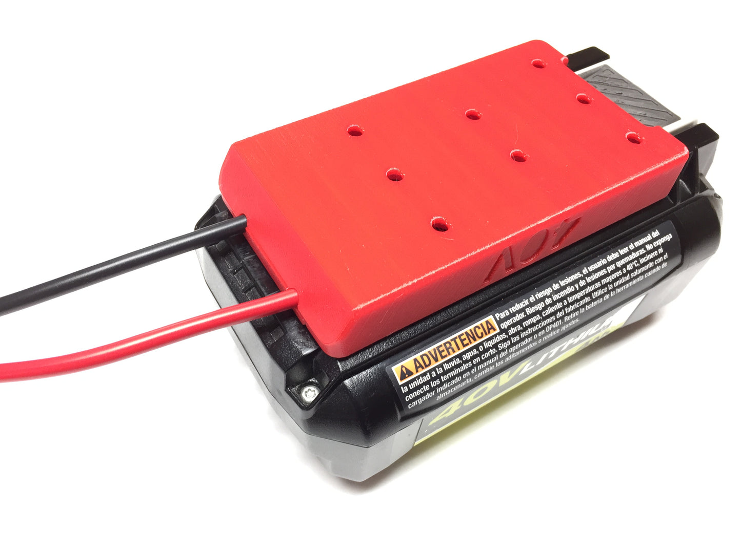 X adapter for Ryobi 40V battery