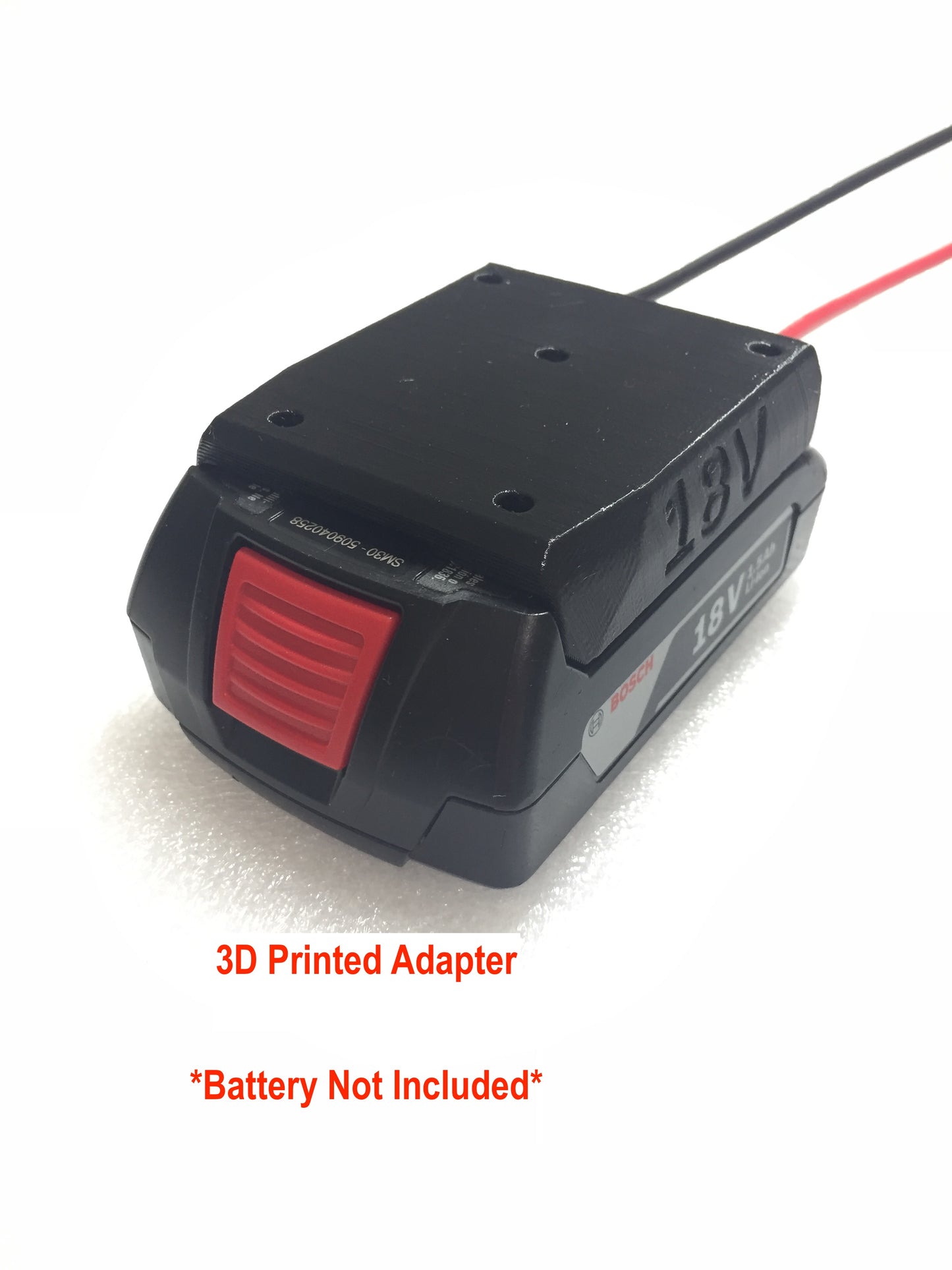 X adapter for Bosch 18V battery