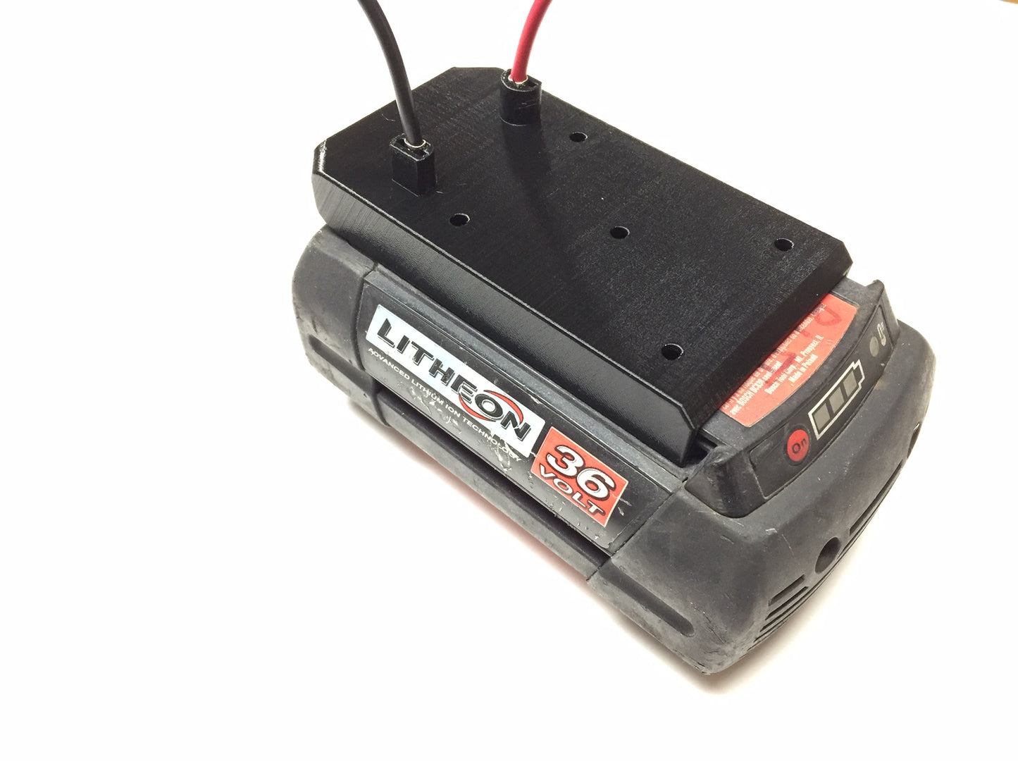 X Right Angle adapter for Bosch 36V battery