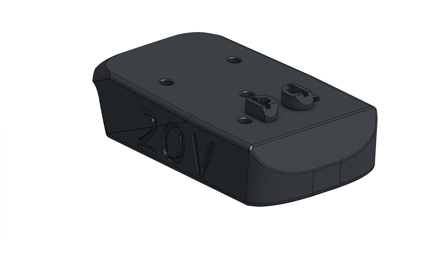 Right Angle adapter for Black & Decker 20V MAX battery