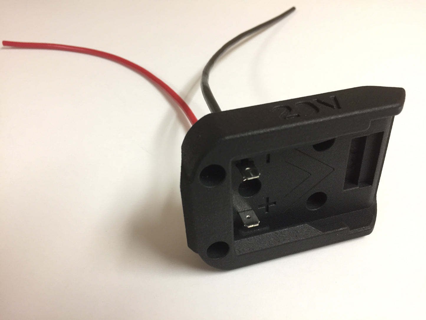 Industrial Right Angle adapter for Dewalt 20V MAX or Hercules battery