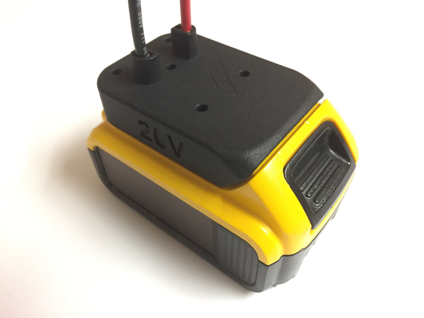 Industrial Right Angle adapter for Dewalt 20V MAX or Hercules battery
