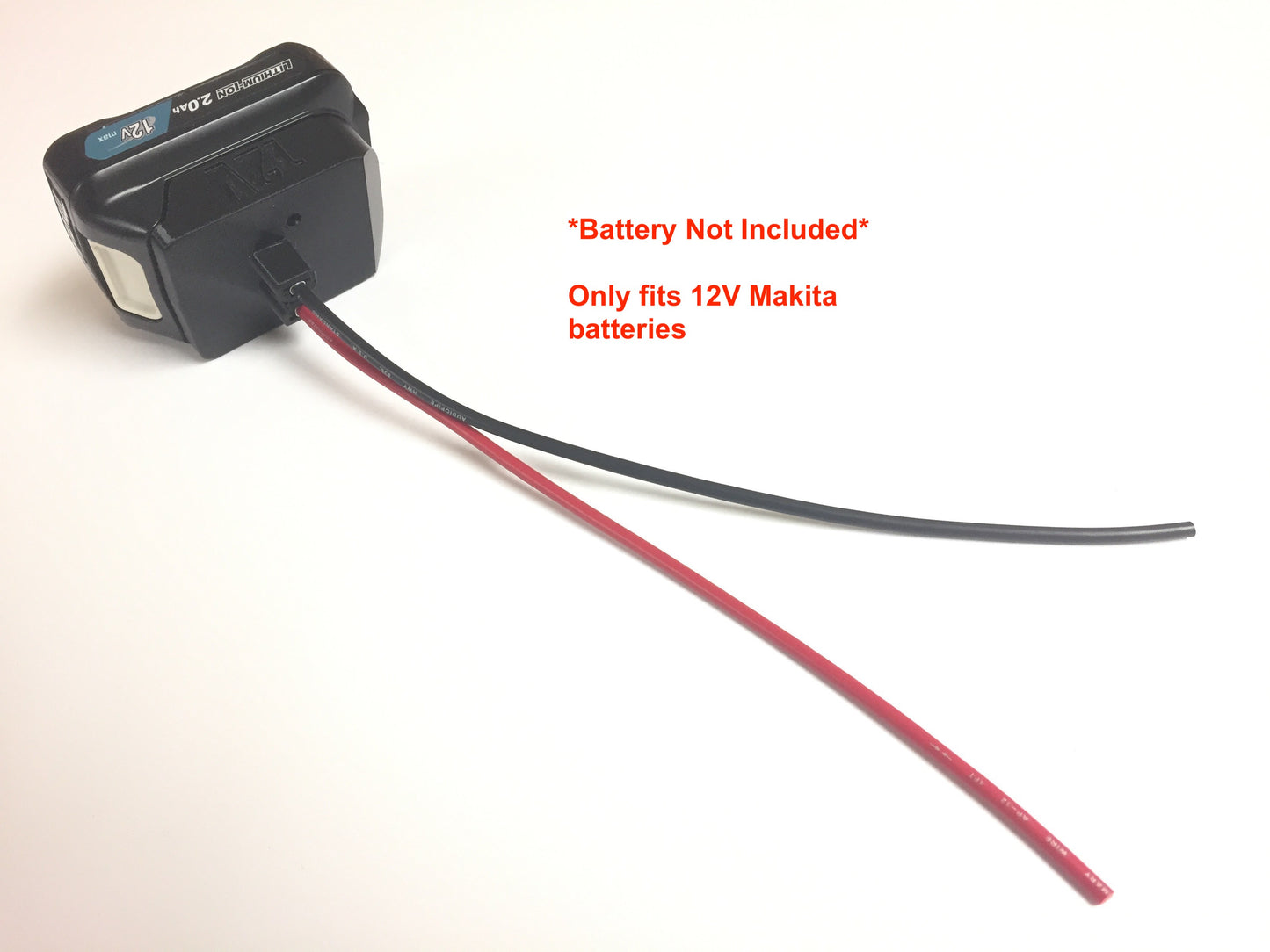 Right Angle adapter for Makita 12V  battery