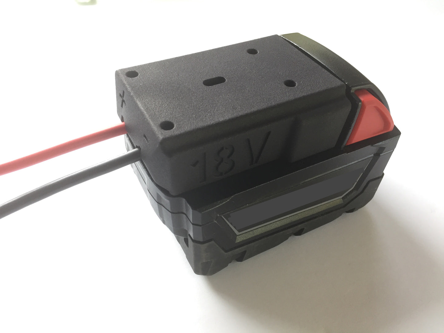 Industrial adapter for Milwaukee 18V battery