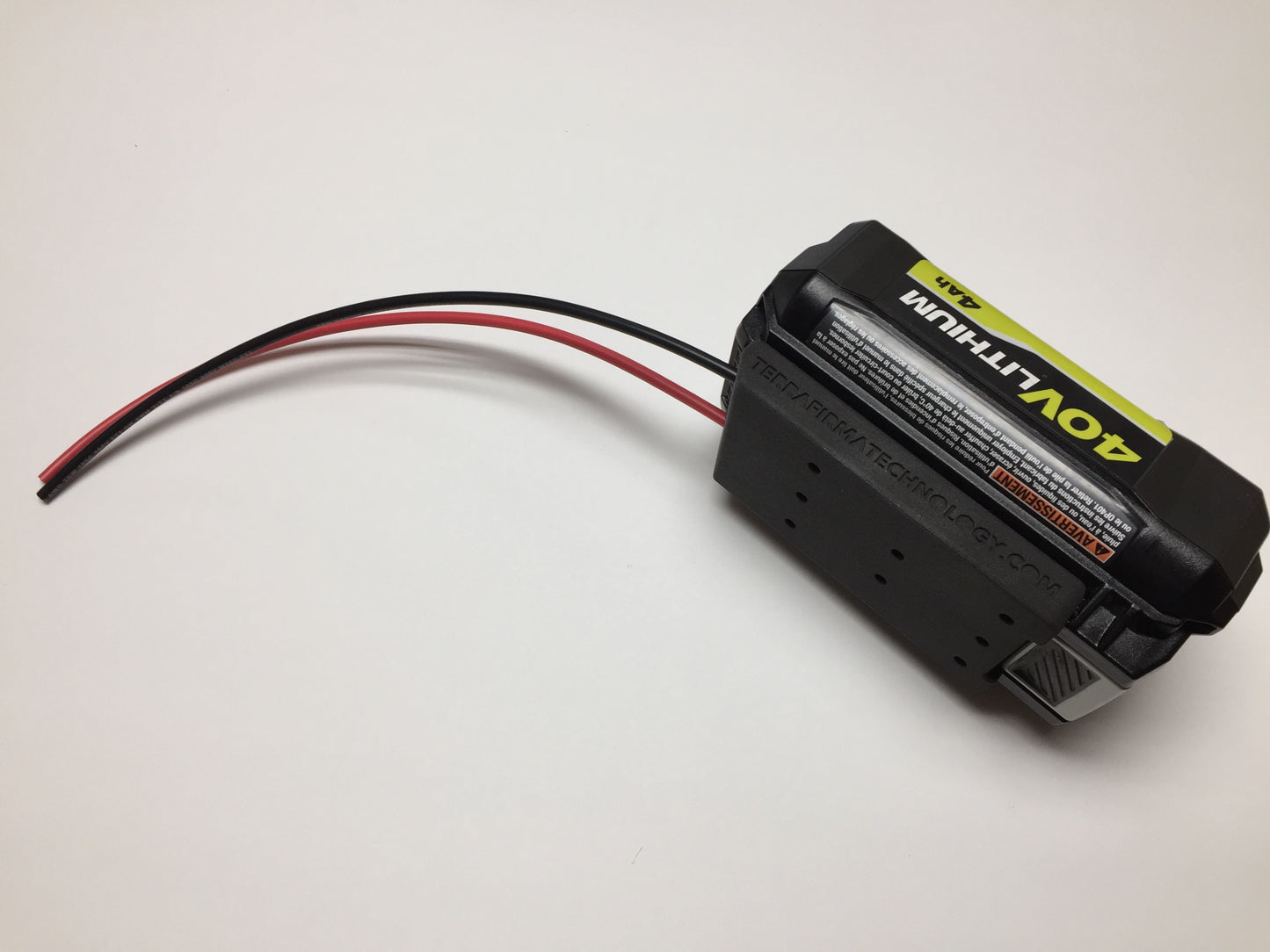 Industrial adapter for Ryobi 40V battery