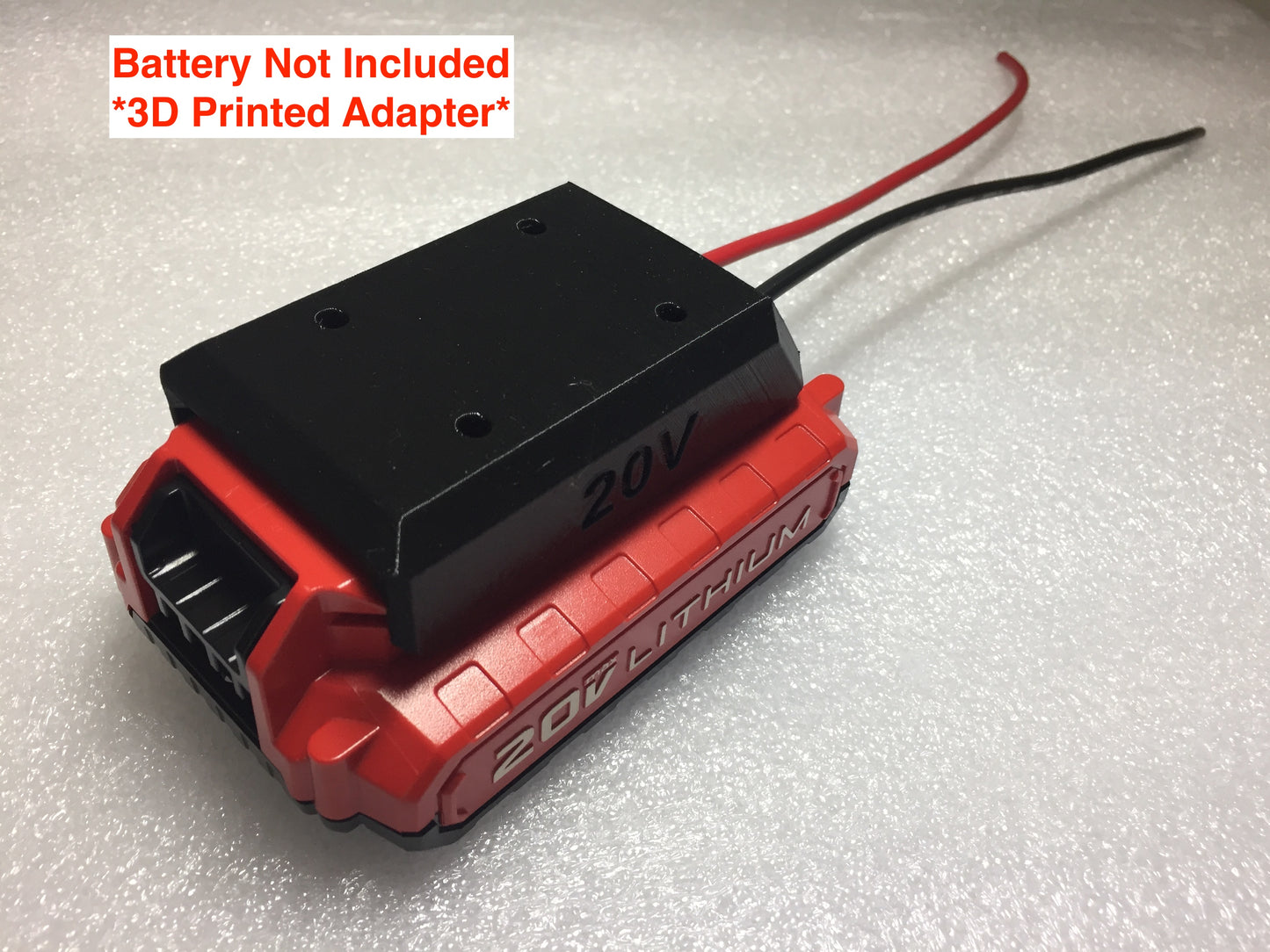 X adapter for Porter Cable 18V  battery