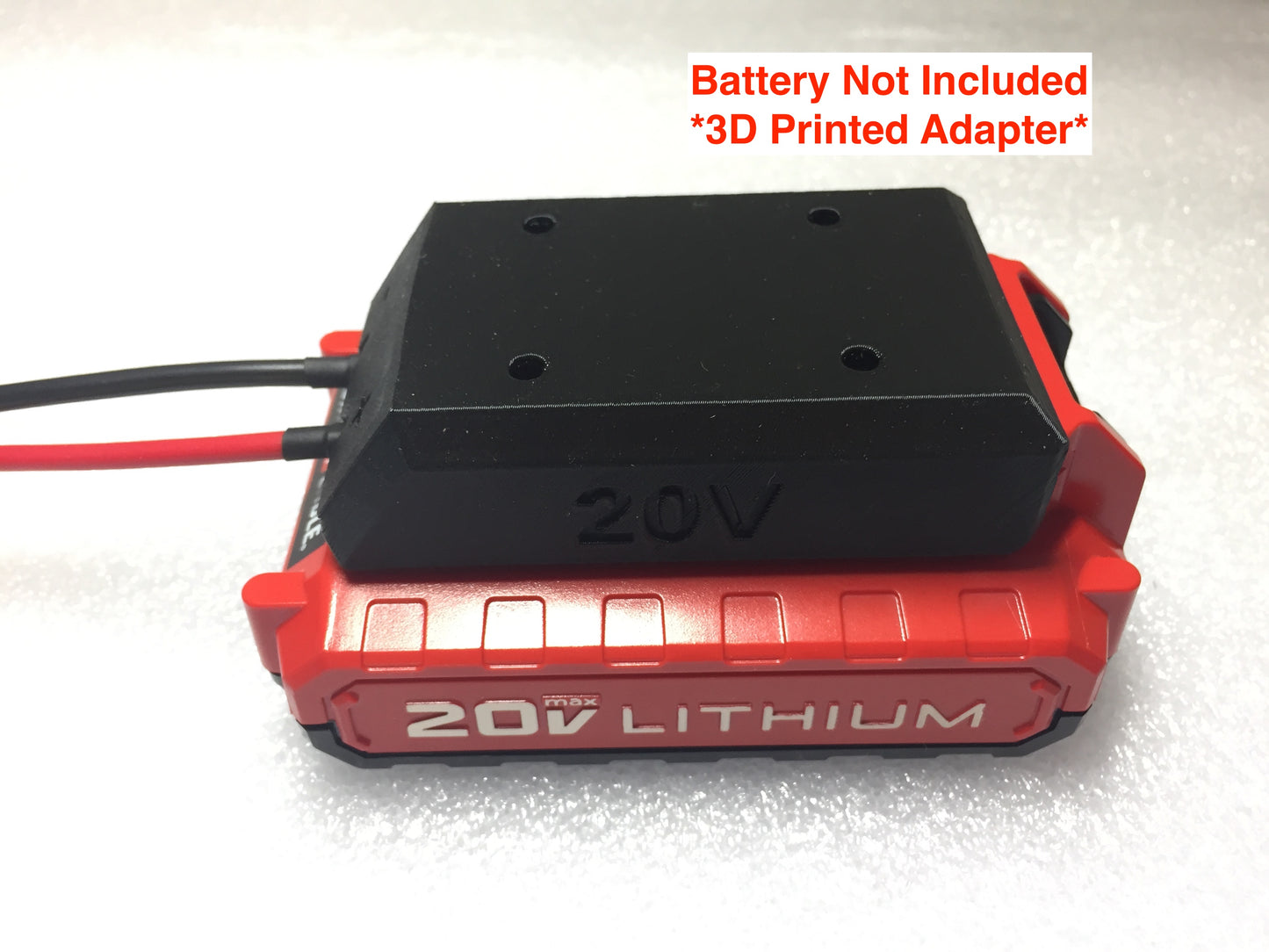 X adapter for Porter Cable 18V battery