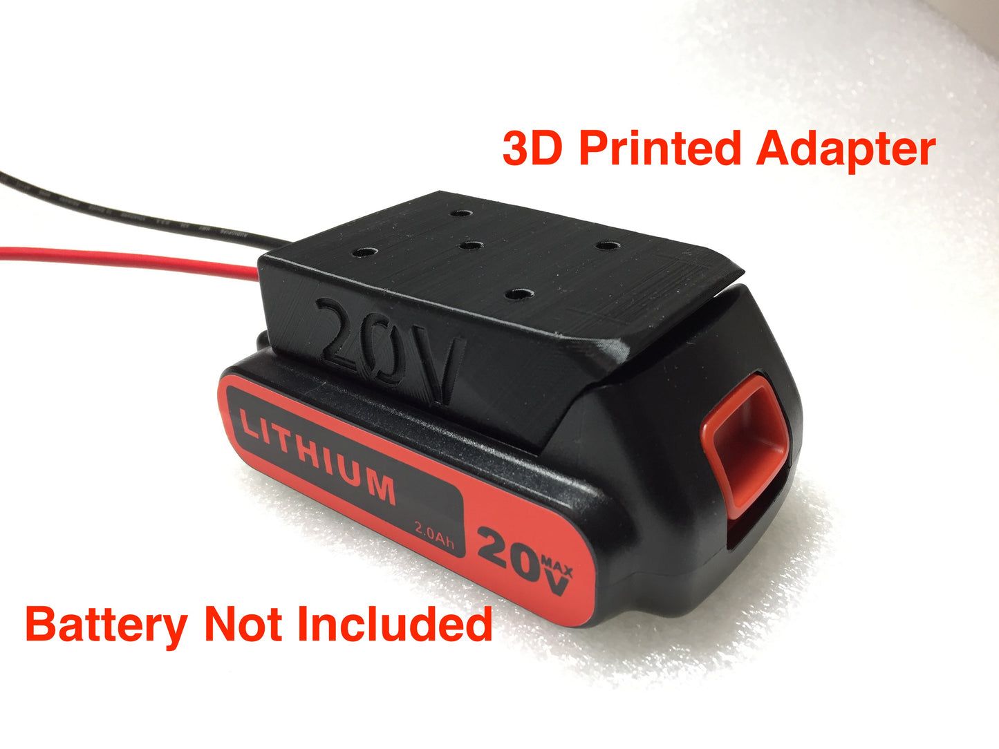 adapter for Black & Decker 20V MAX battery