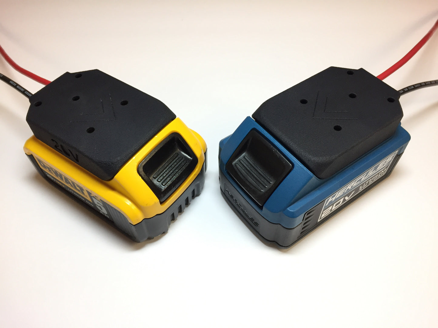 Industrial adapter for Dewalt 20V MAX battery