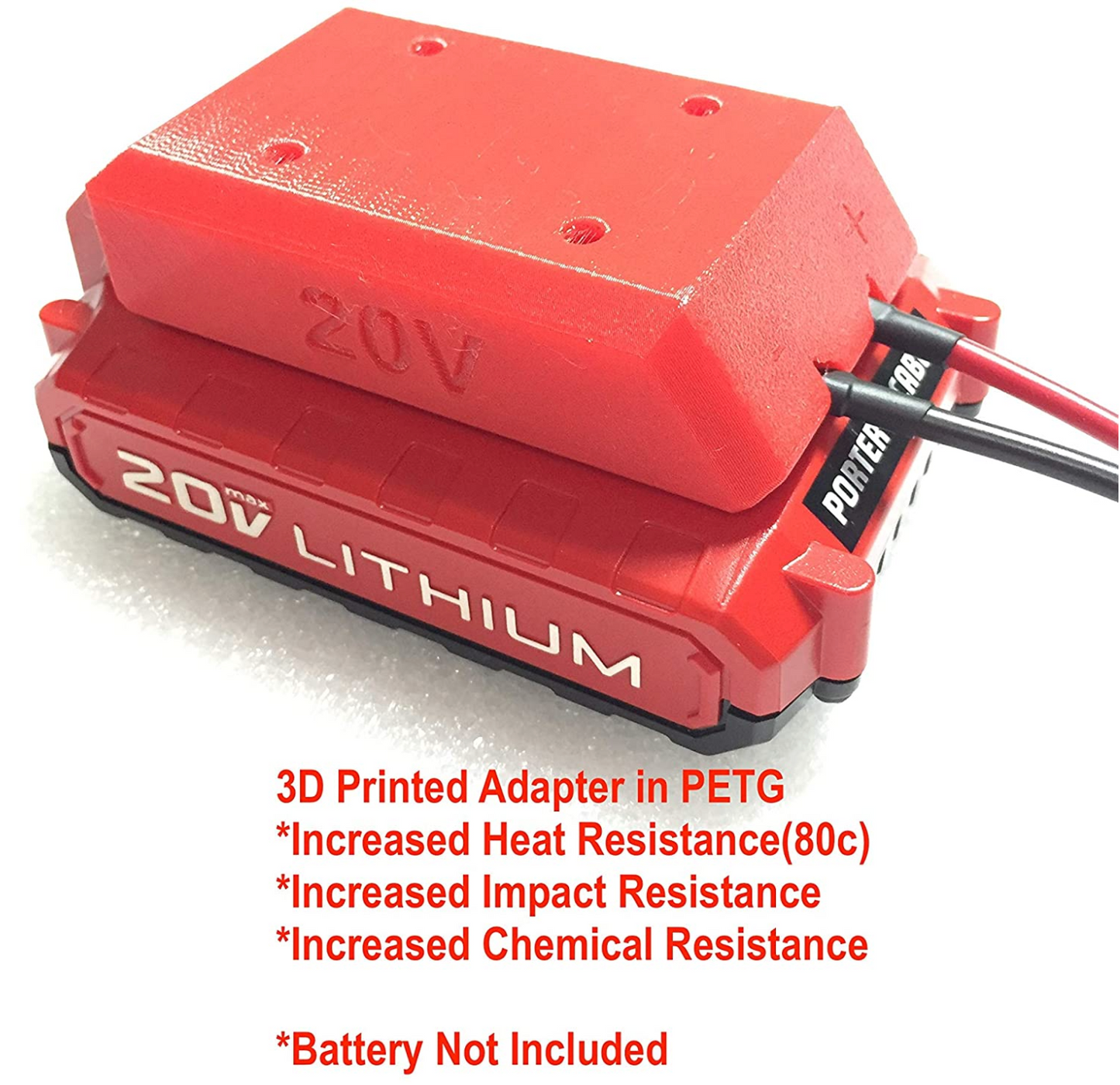 X adapter for Porter Cable 18V battery