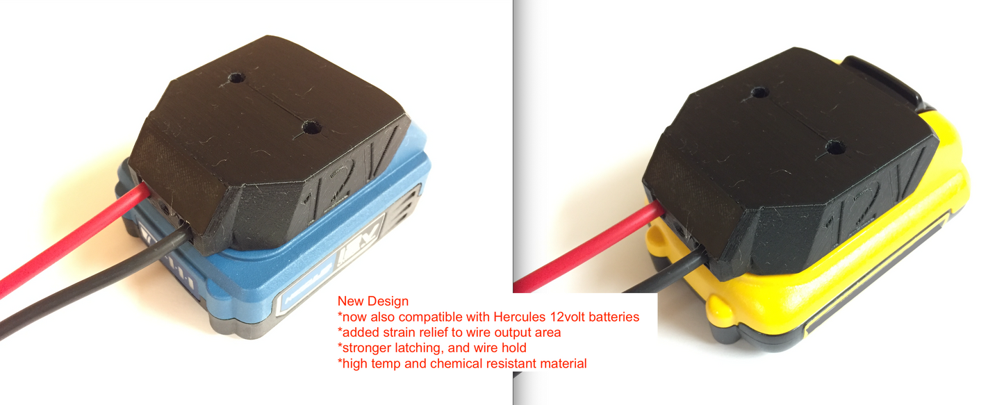 X adapter for Dewalt 12V MAX battery