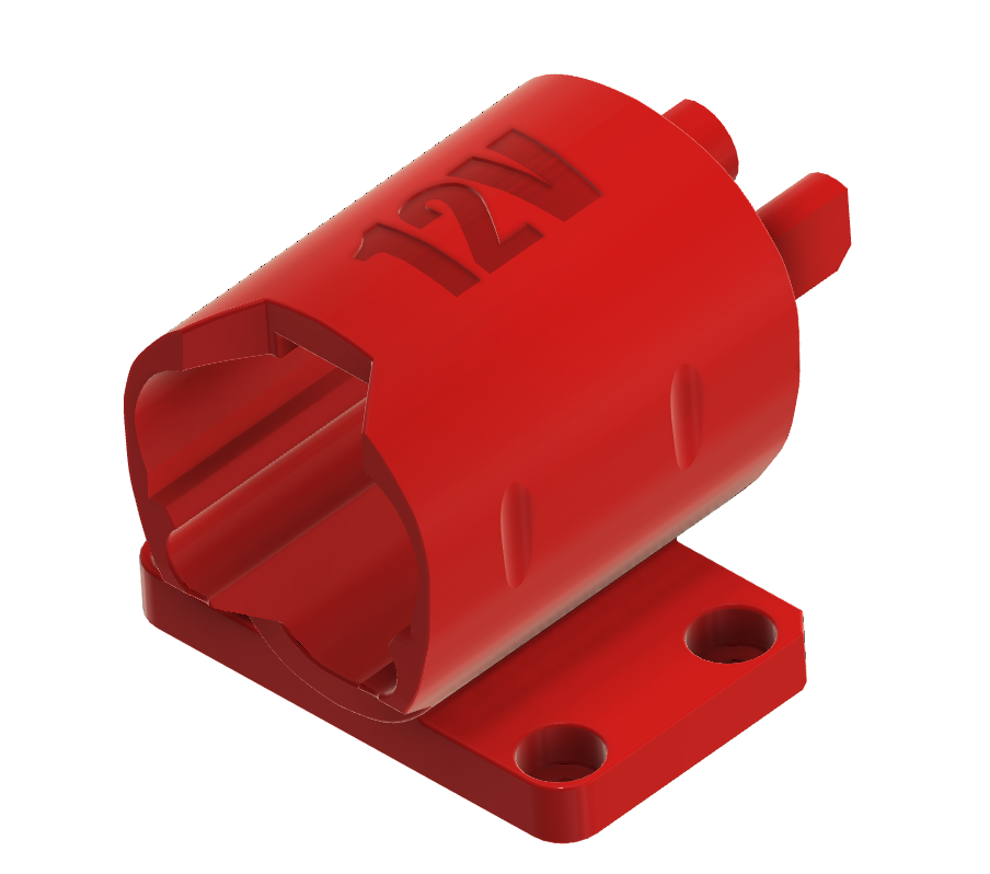 X Large adapter for Ridgid 12V battery
