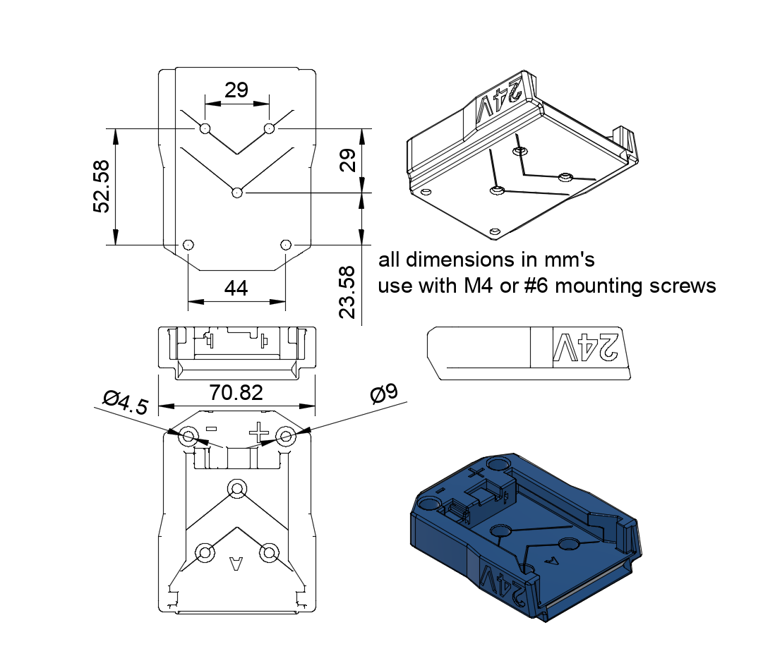 XT adapter for Kobalt 24V battery