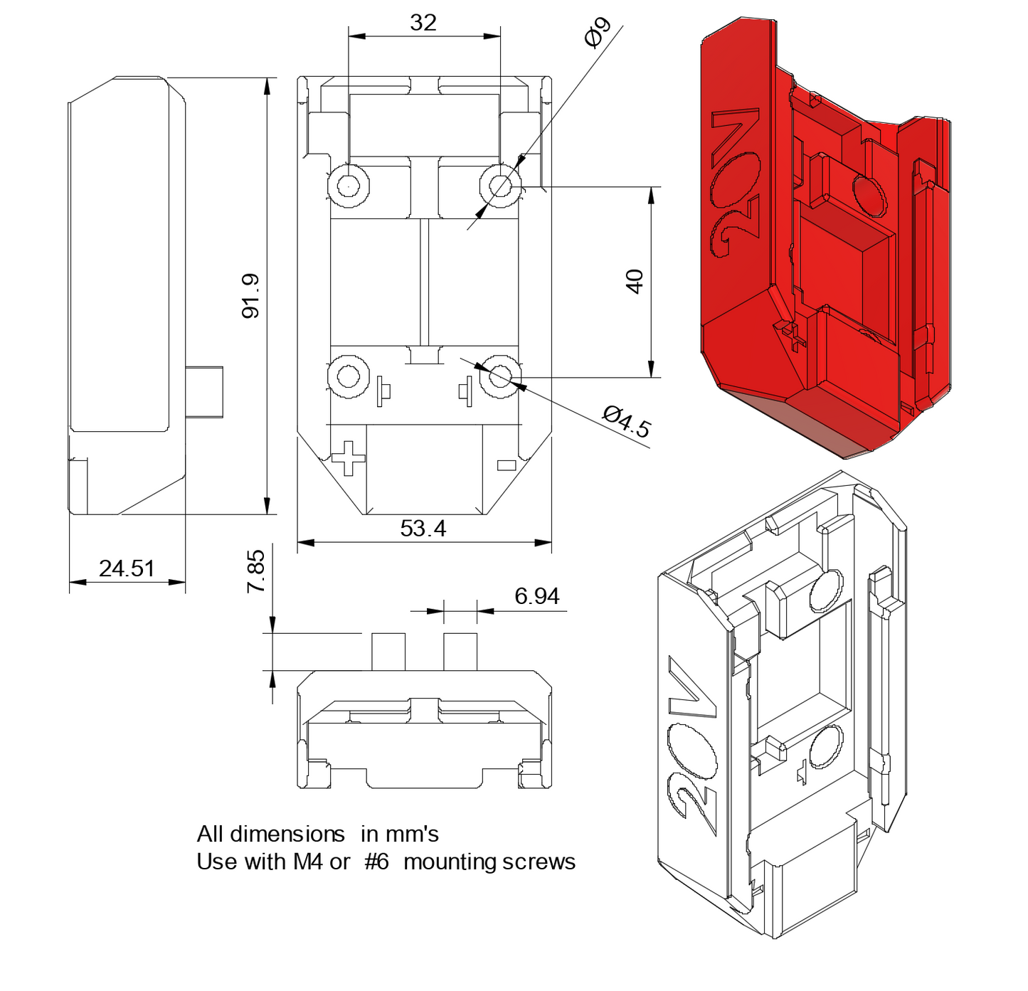 X Right Angle adapter for Porter Cable 18V battery