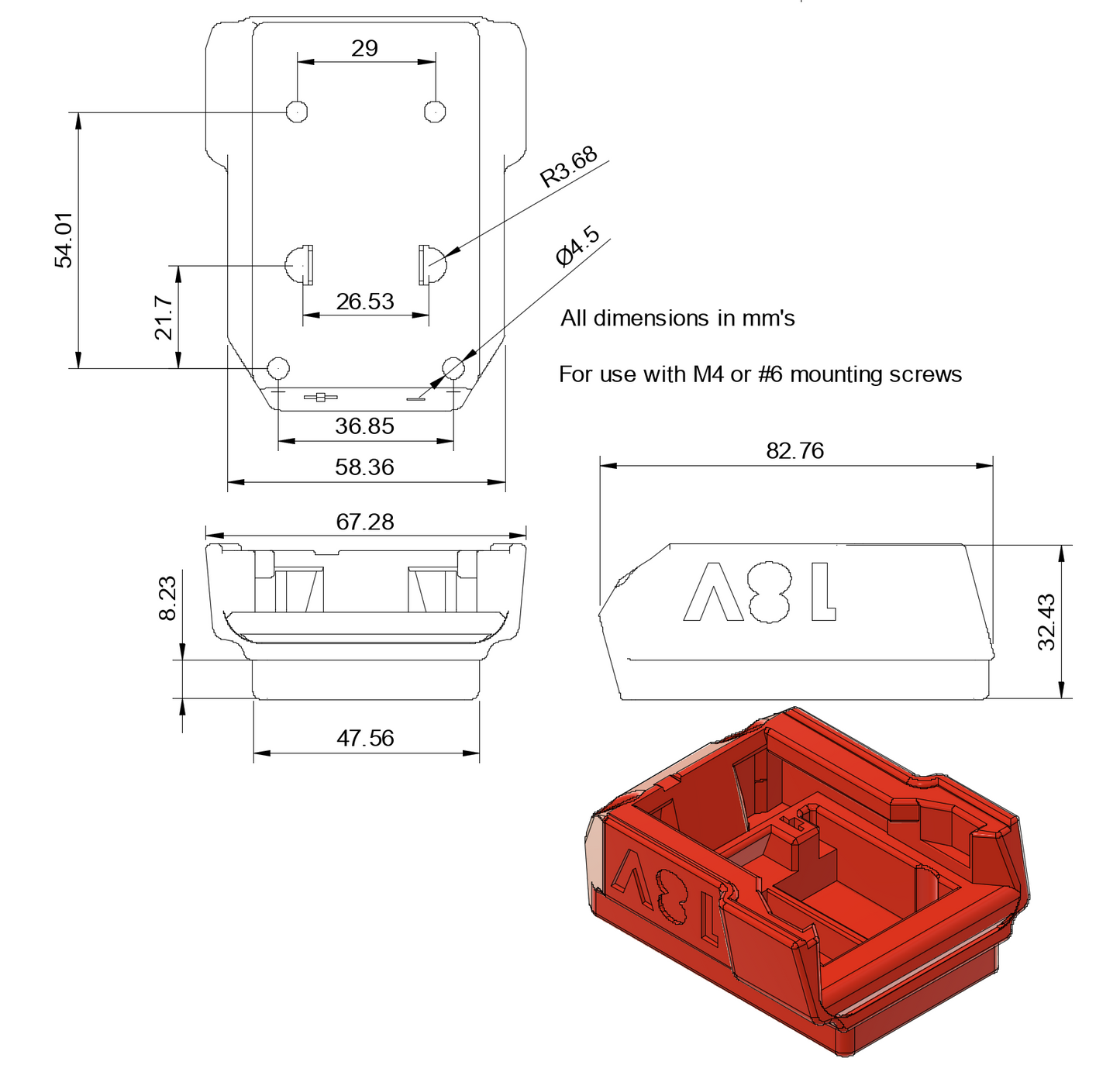 M18D adapter for Milwaukee 18V battery