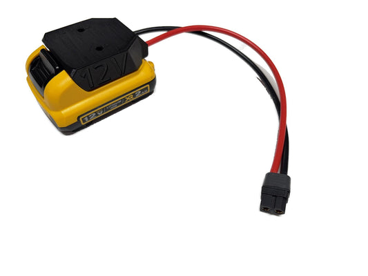 D12J XT60 adapter for Dewalt 12V MAX or Hercules battery