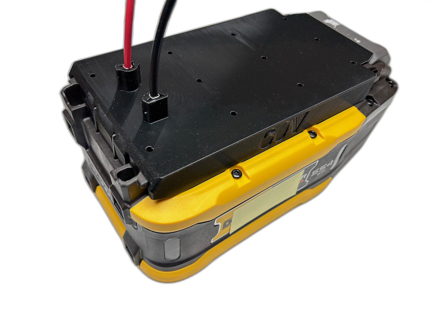 DPS Right Angle  adapter for Dewalt 55V POWERSHIFT battery