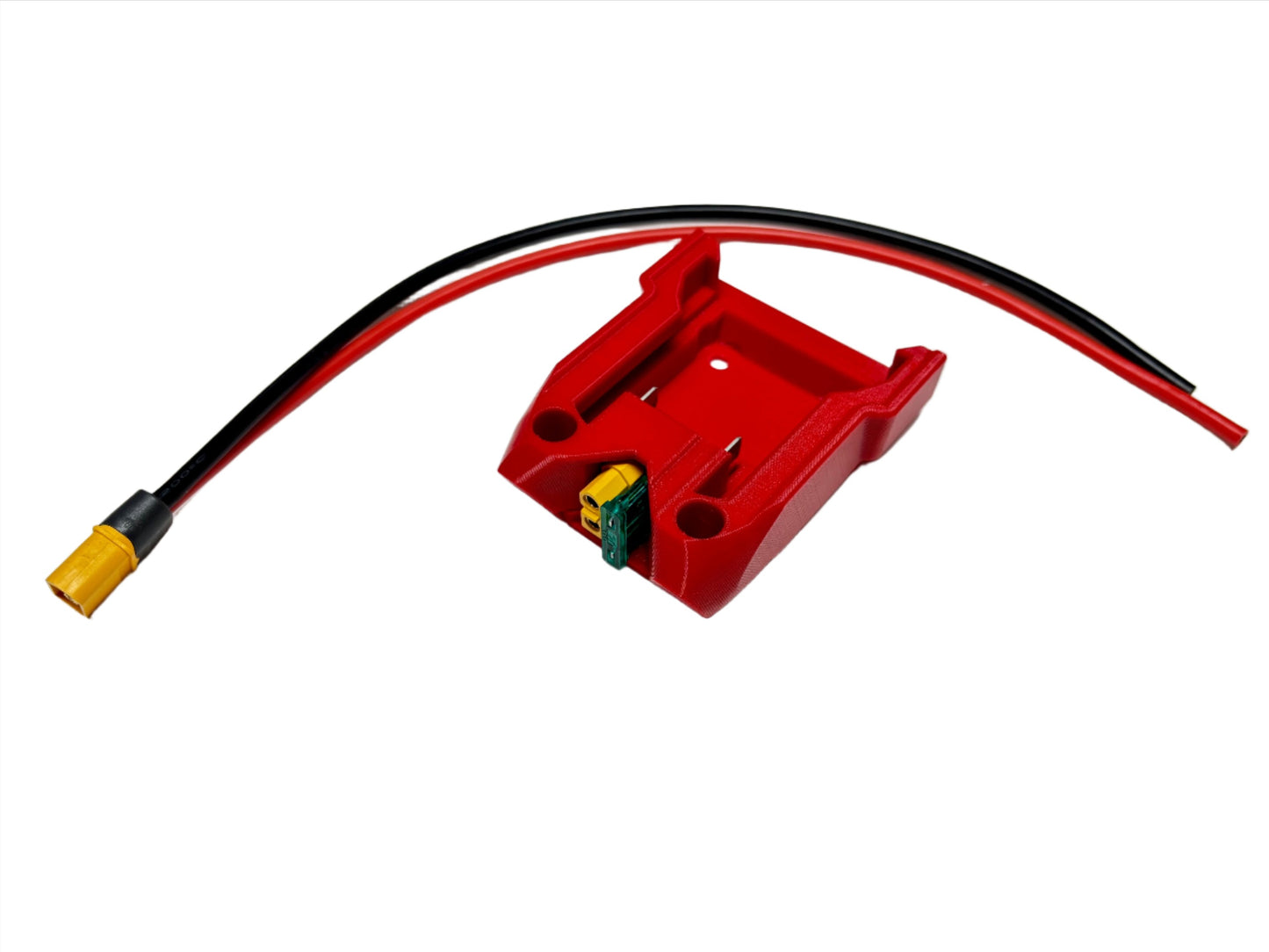 XT60 adapter with integrated fuse adapter for Milwaukee 18V  battery