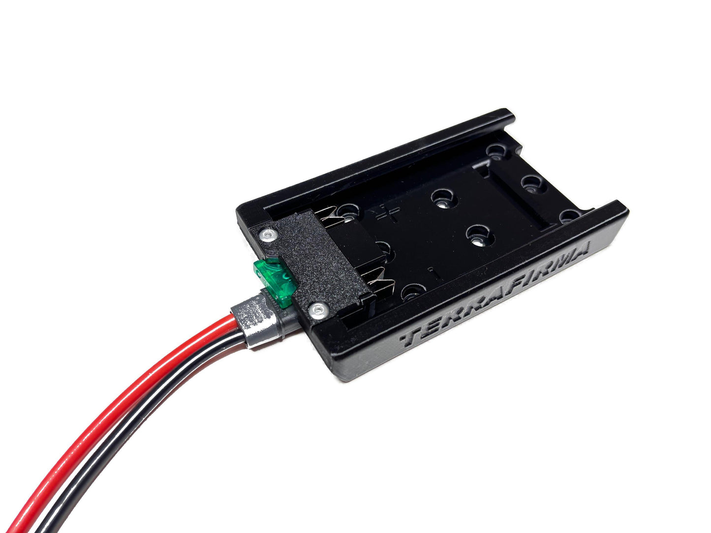 Industrial XT60 adapter with integrated fuse for Ryobi 40V  battery