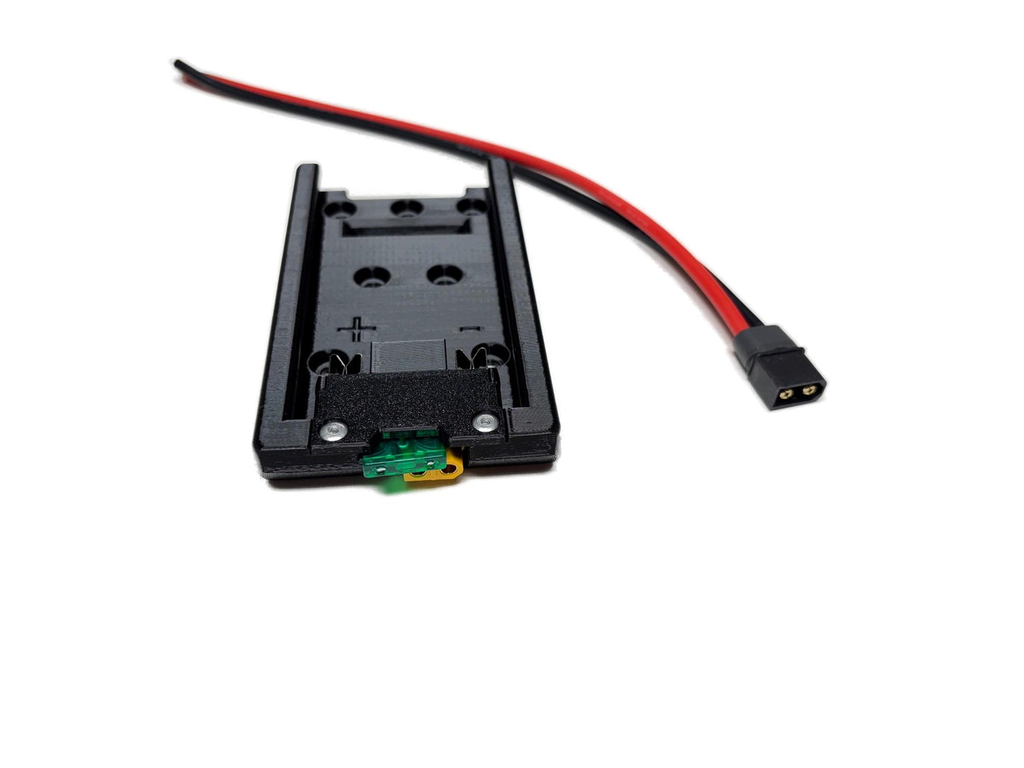 Industrial XT60 adapter with integrated fuse for Ryobi 40V  battery