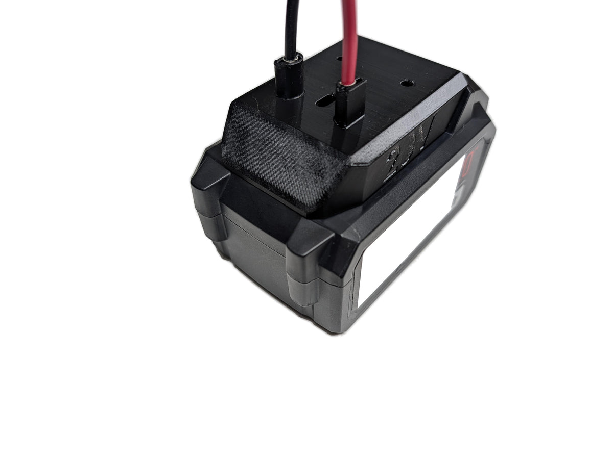SK20R Right Angle  adapter for SKIL 20V PWR Core Power battery