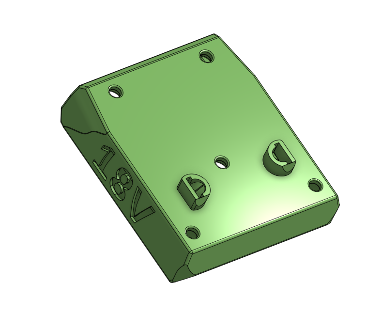 X Right Angle adapter for Bosch 18V  battery