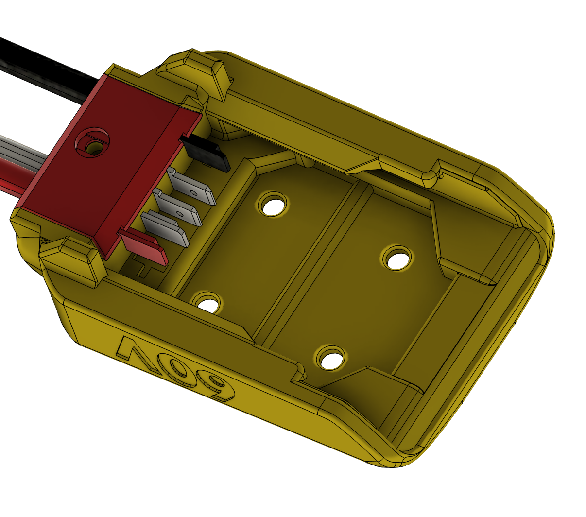 D60K Industrial adapter for Dewalt 60V Max battery