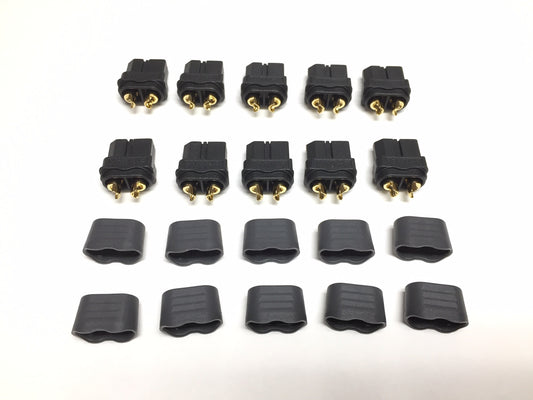 W8 XT60 female solderable connector black amass adapter add-on