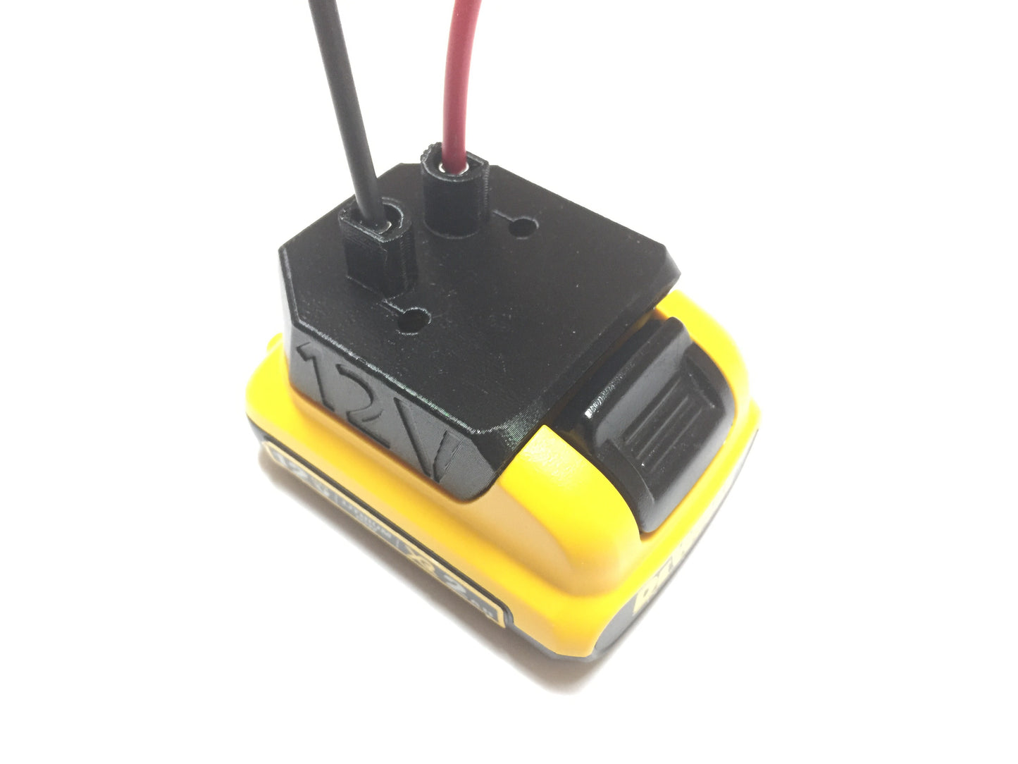 X Right Angle adapter for Dewalt 12V MAX battery