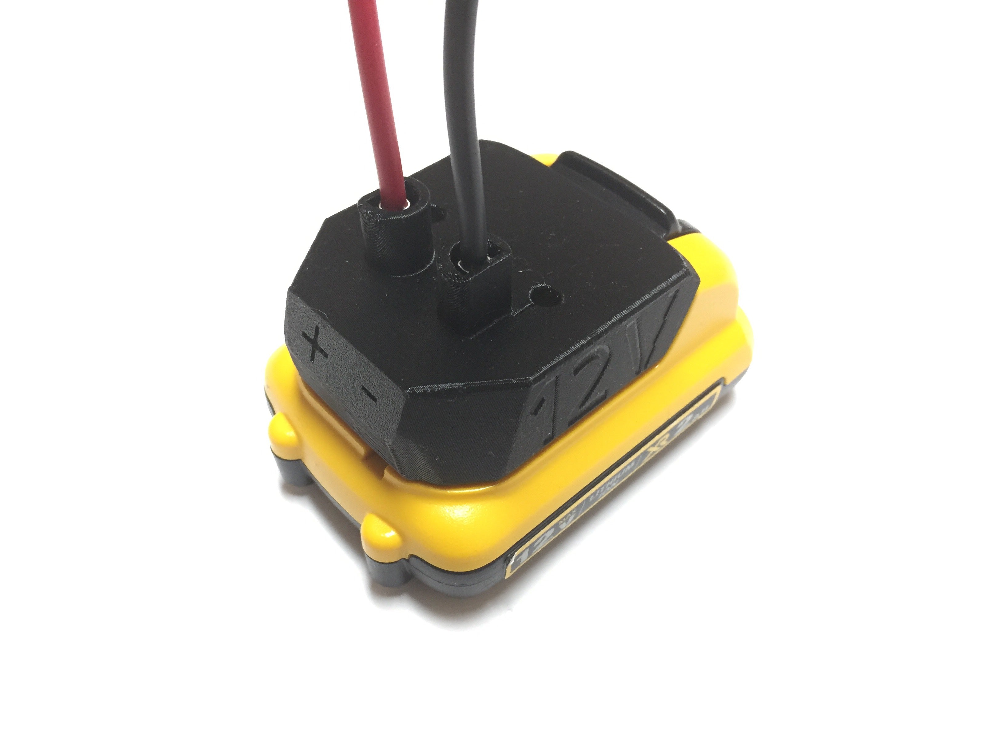 X Right Angle adapter for Dewalt 12V MAX battery