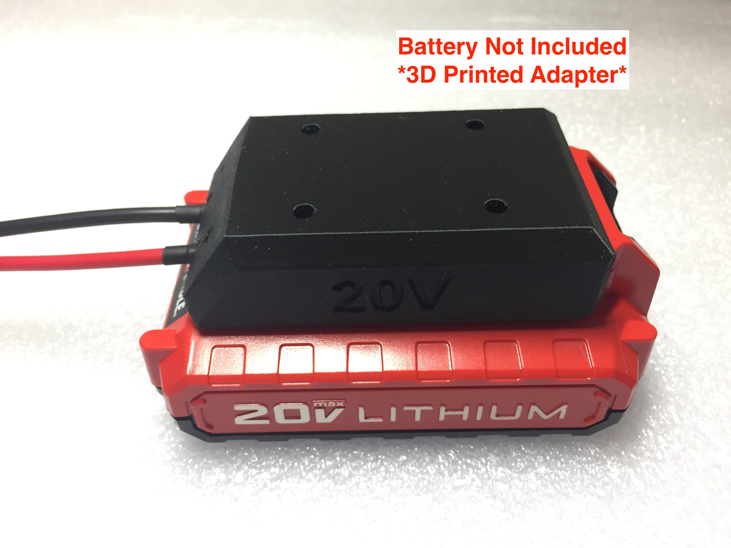 X adapter for Porter Cable 18V  battery