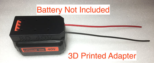 adapter for Black & Decker 40V  battery